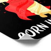 Cool People Are Born In December Christian Christm ポスター (角)