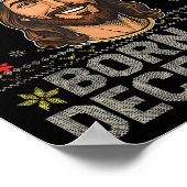 Cool People Are Born In December Christian Christm ポスター (角)