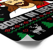 Cool People Are Born In December Christian Christm ポスター (角)