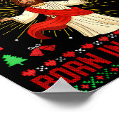 Cool People Are Born In December Christian Christm ポスター (角)