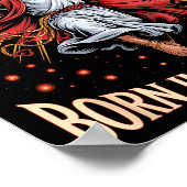 Cool People Are Born In December Christian Christm ポスター (角)