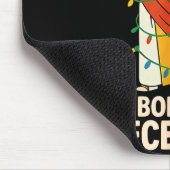 Cool People Are Born In December Christian Christm マウスパッド (コーナー)