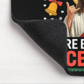 Cool People Are Born In December Christian Christm マウスパッド (コーナー)