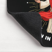 Cool People Are Born In December Christian Christm マウスパッド (コーナー)