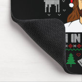 Cool People Are Born In December Christian Christm マウスパッド (コーナー)