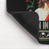 Cool People Are Born In December Christian Christm マウスパッド (コーナー)