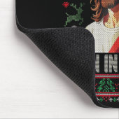 Cool People Are Born In December Christian Christm マウスパッド (コーナー)