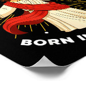 Cool People Are Born In December Christian Jesus C ポスター (角)