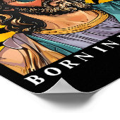 Cool People Are Born In December Christian Jesus C ポスター (角)