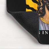 Cool People Are Born In December Christian Jesus C マウスパッド (コーナー)