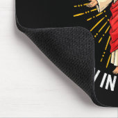 Cool People Are Born In December Christmas Christi マウスパッド (コーナー)