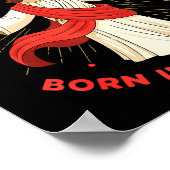 Cool People Born In December Birthday Funny Jesus  ポスター (角)