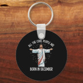 Cool People December Birthday Sritual Theme キーホルダー (正面)