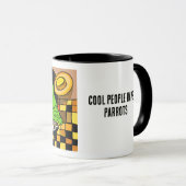 Cool People Have Parrots マグカップ (正面右)