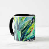 Cool People Have Parrots マグカップ (正面左)