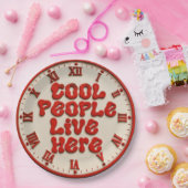 Cool People Live Here ペーパープレート (パーティー)