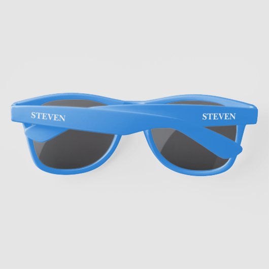COOL! 😎Personalized Blue Sunglasses  サングラス (裏面)