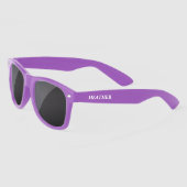 COOL! 😎Personalized Purple Sunglasses  サングラス (左)