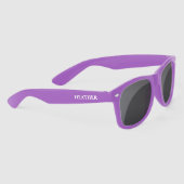 COOL! 😎Personalized Purple Sunglasses  サングラス (右)