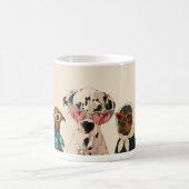 Cool Pet Dog graphic mug コーヒーマグカップ (中央)