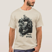 Cool Photo Camera Design for Photographer Tシャツ (正面)