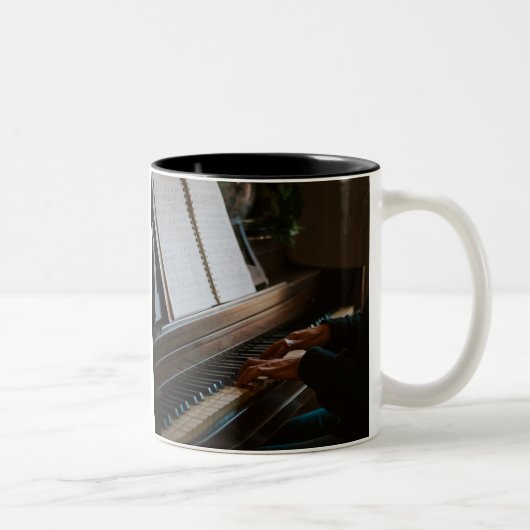 Cool Piano ツートーンマグカップ (右)