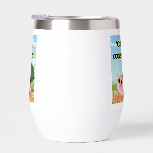 Cool Pig Cooler Vibes Cute Graphic Collection (右面)