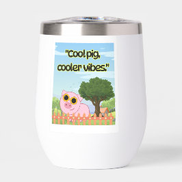 Cool Pig Cooler Vibes Cute Graphic Collection