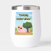 Cool Pig Cooler Vibes Cute Graphic Collection (背面)