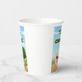 Cool Pig Cooler Vibes Cute Graphic Collection 紙コップ (左)