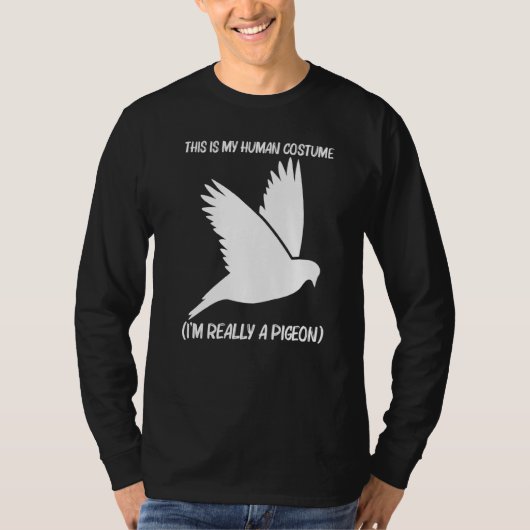 Cool Pigeon For Men Women Rock Dove Bird Pet Tシャツ (正面)