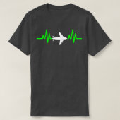 Cool Pilot Heartbeat Tシャツ (デザイン正面)