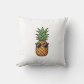 Cool Pineapple with Sunglasses クッション (正面)