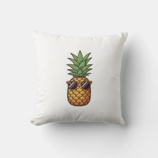 Cool Pineapple with Sunglasses クッション