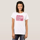 Cool Pink COFFEE FIRST SAVE WORLD オリジナルデザイン Tシャツ (正面フル)