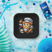 Cool Pizza lovers party  ペーパープレート (パーティー)