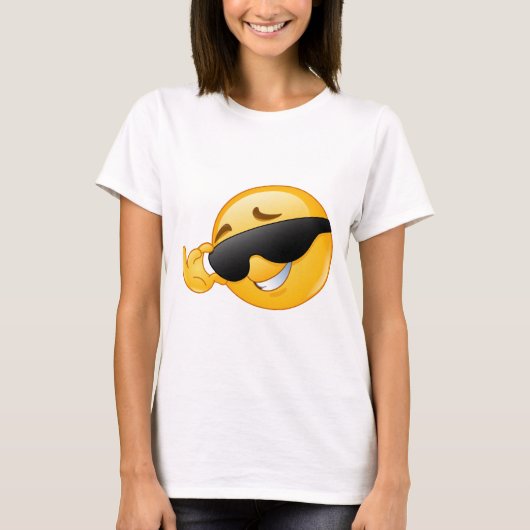 Cool Playful Emoji T-Shirt – Fun & Expressive Grap Tシャツ (正面)