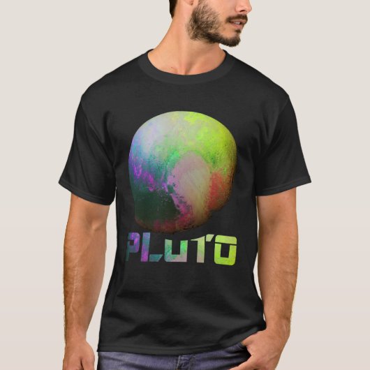 Cool Pluto Dwarf Planet Kuiper Belt Astronomy Tシャツ (正面)