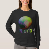 Cool Pluto Dwarf Planet Kuiper Belt Astronomy Tシャツ (正面)