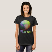 Cool Pluto Dwarf Planet Kuiper Belt Astronomy Tシャツ (正面フル)