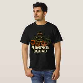 Cool Pumpkin Squad Halloween Design Tシャツ