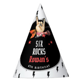 Cool Punk Rockstar Any Age Birthday パーティーハット