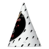 Cool Punk Rockstar Any Age Birthday パーティーハット (右)
