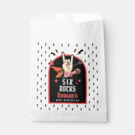 Cool Punk Rockstar Any Age Birthday フェイバーバッグ