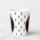 Cool Punk Rockstar Any Age Birthday  紙コップ (左)