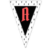 Cool Punk Rockstar Birthday Bunting Flags バンティングフラッグ (第3の旗)