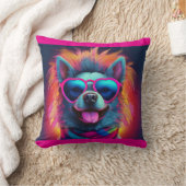 Cool Pup Throw Pillow クッション (ブランケット)