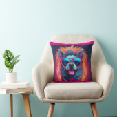 Cool Pup Throw Pillow クッション (椅子)
