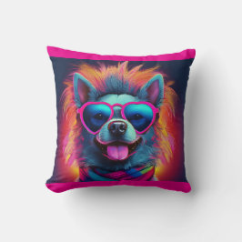 Cool Pup Throw Pillow クッション