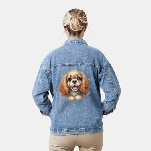 Cool puppy デニムジャケット (モデル)